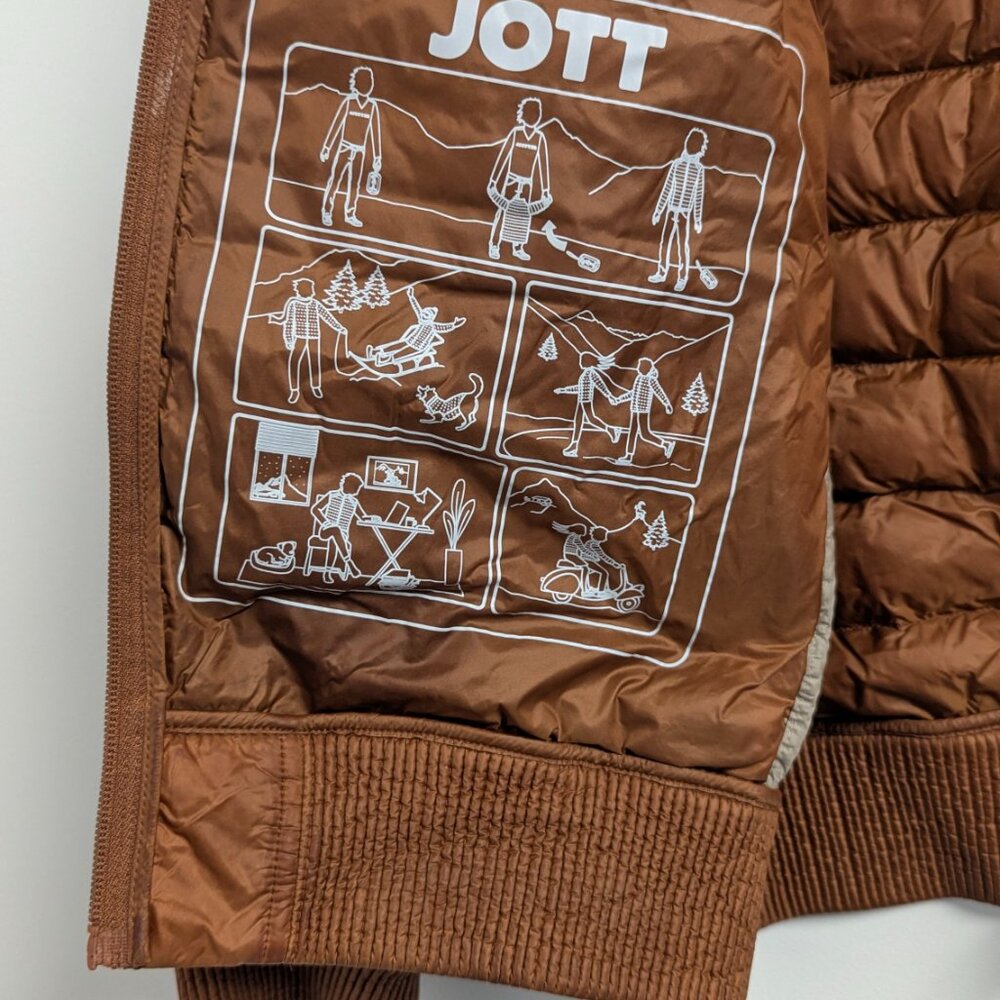 Jott Light Down Jacket - Size Large Puffer - image 5